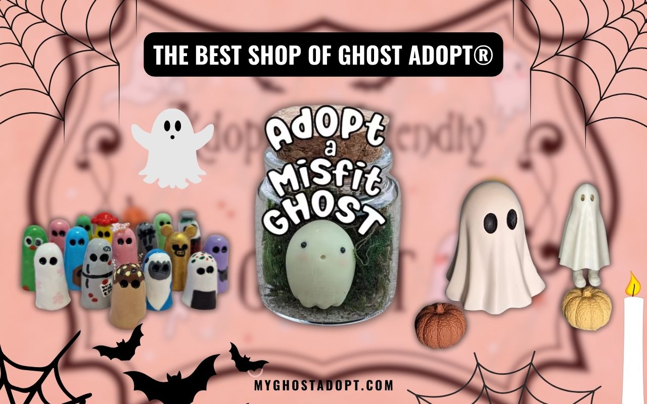 MyGhostAdopt.com Web Banner - Ghost Adopt Merchandise Store